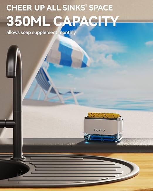 Kitchen soap dispenser