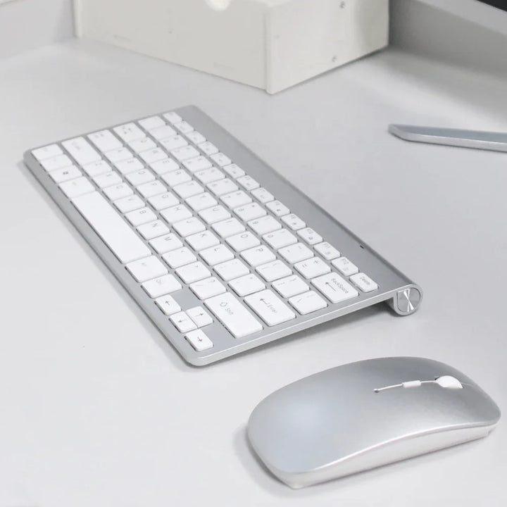 Ultra‑Slim Wireless Keyboard & Mouse Combo